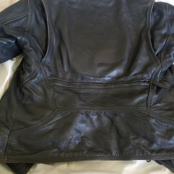 Harley Davidson black riding jacket Small 4-6 - Picture 6 of 8